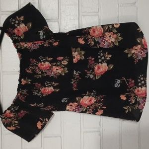 Monteau Los Angeles Large Floral Top